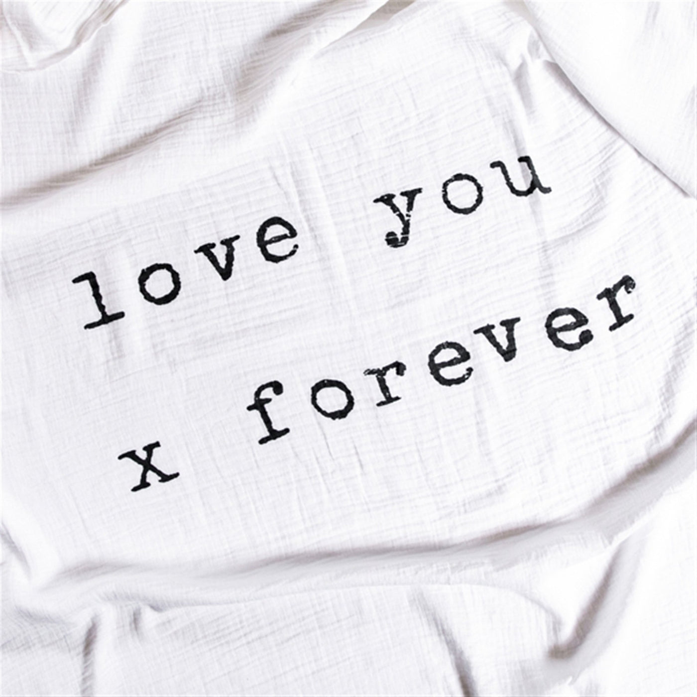 I Love You Forever Swaddle Blanket