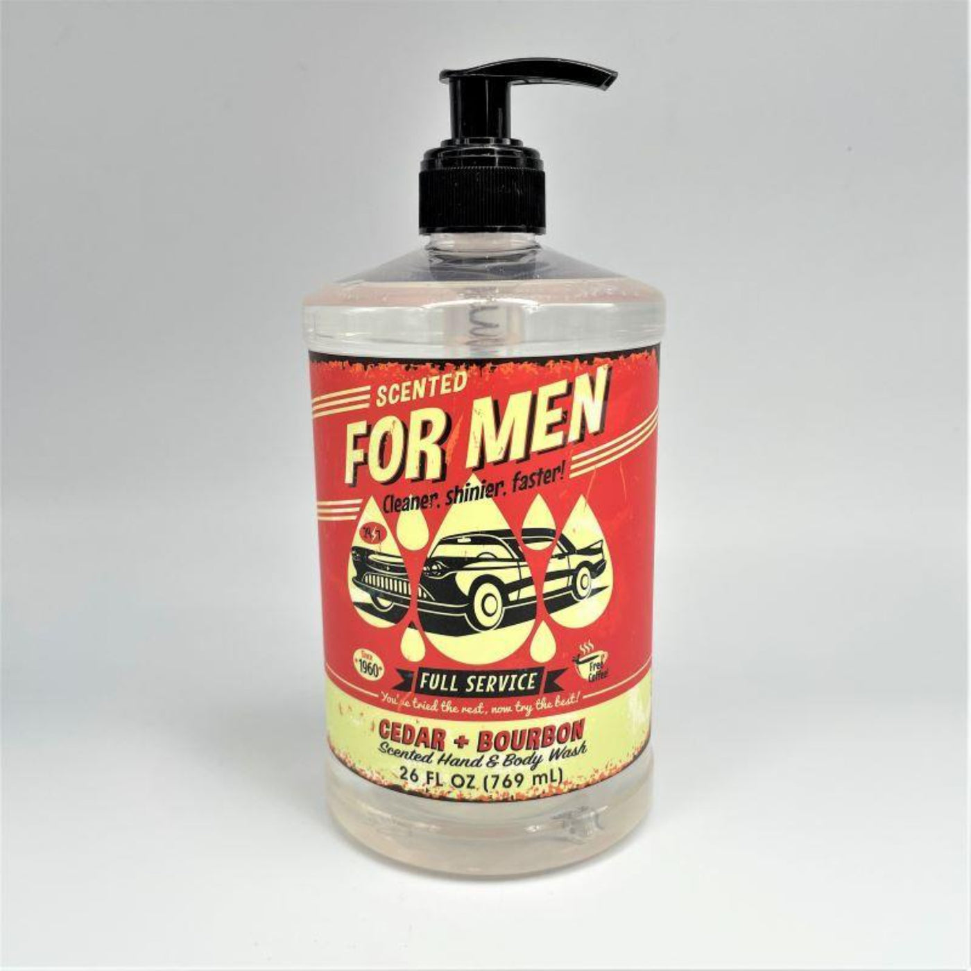 Cedar & Bourbon Men's Body Wash