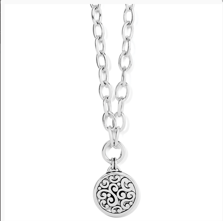 Brighton Contempo Medallion Charm Necklace