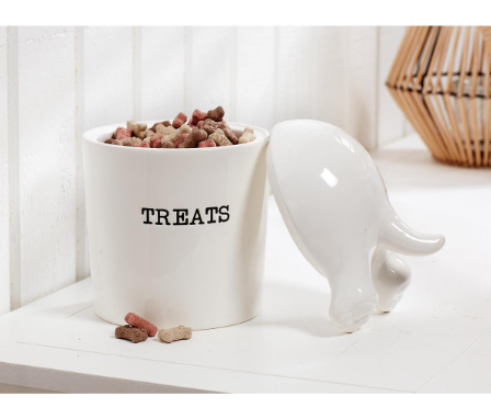 Doggy Tail Treat Canister