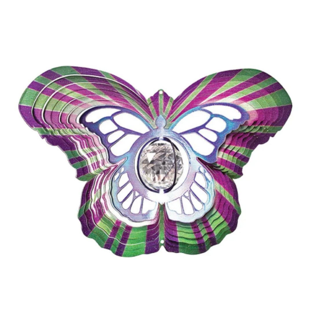 Crystal Butterfly Spinner