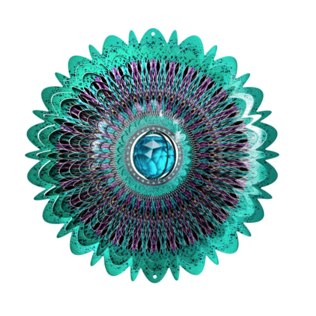Crystal Cosmic Mandala Spinner