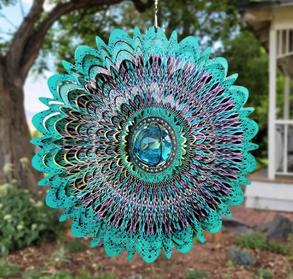 Crystal Cosmic Mandala Spinner