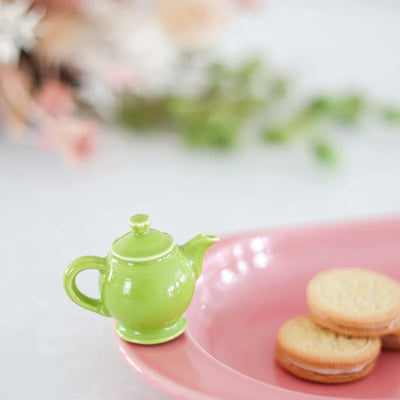 Nora Fleming - Fiesta Bread Tray & Teapot Mini Set