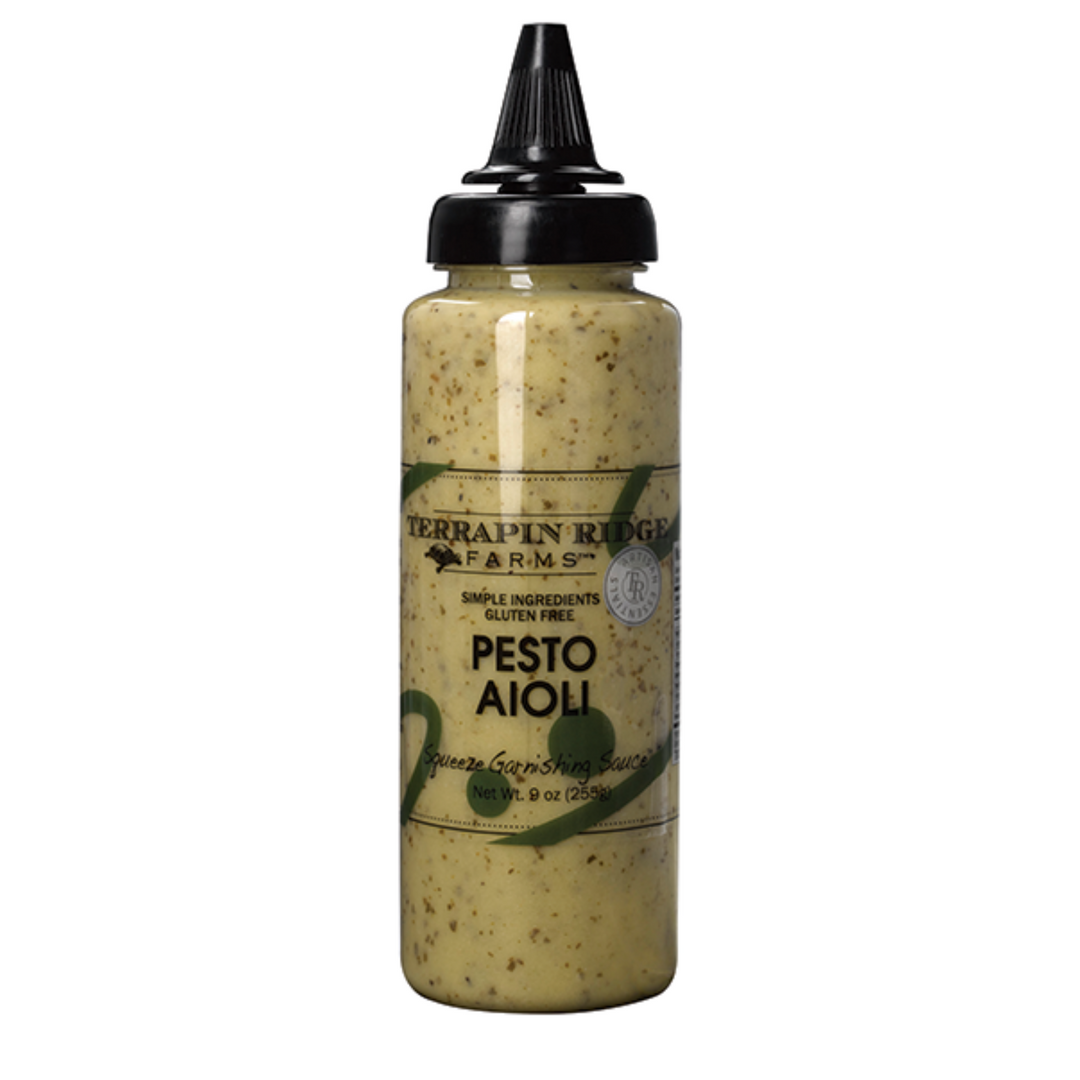 Pesto Aioli Garnishing Sauce