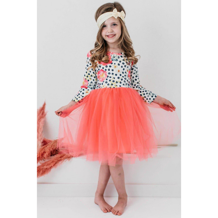 Pop Of Color Tutu Dress