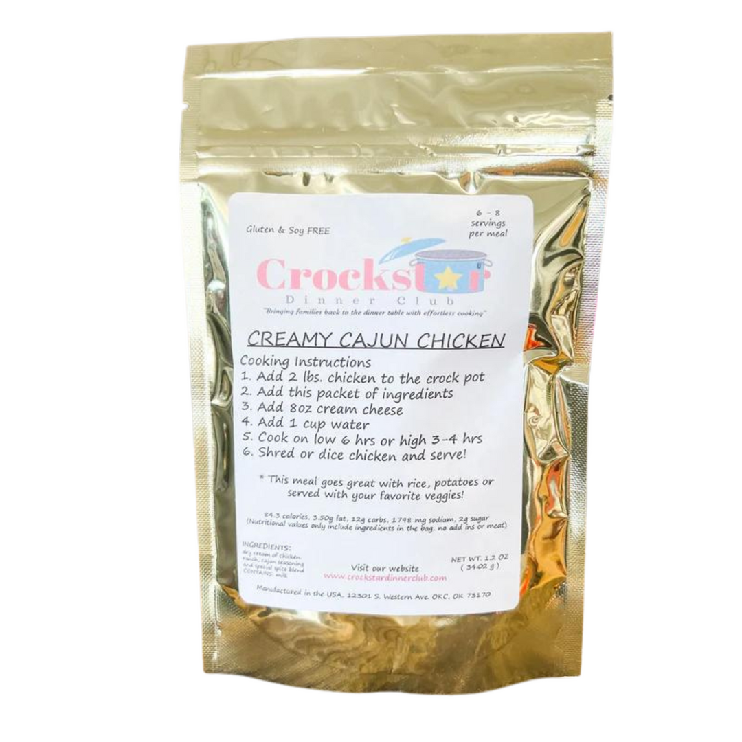 Crockstar Creamy Cajun Chicken