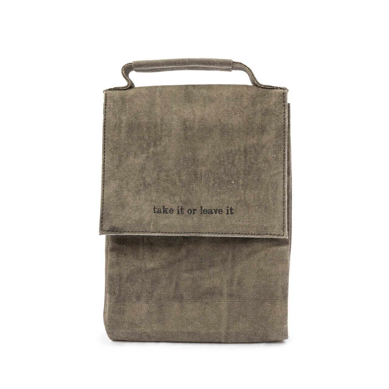 Washed Canvas Lunchbox
