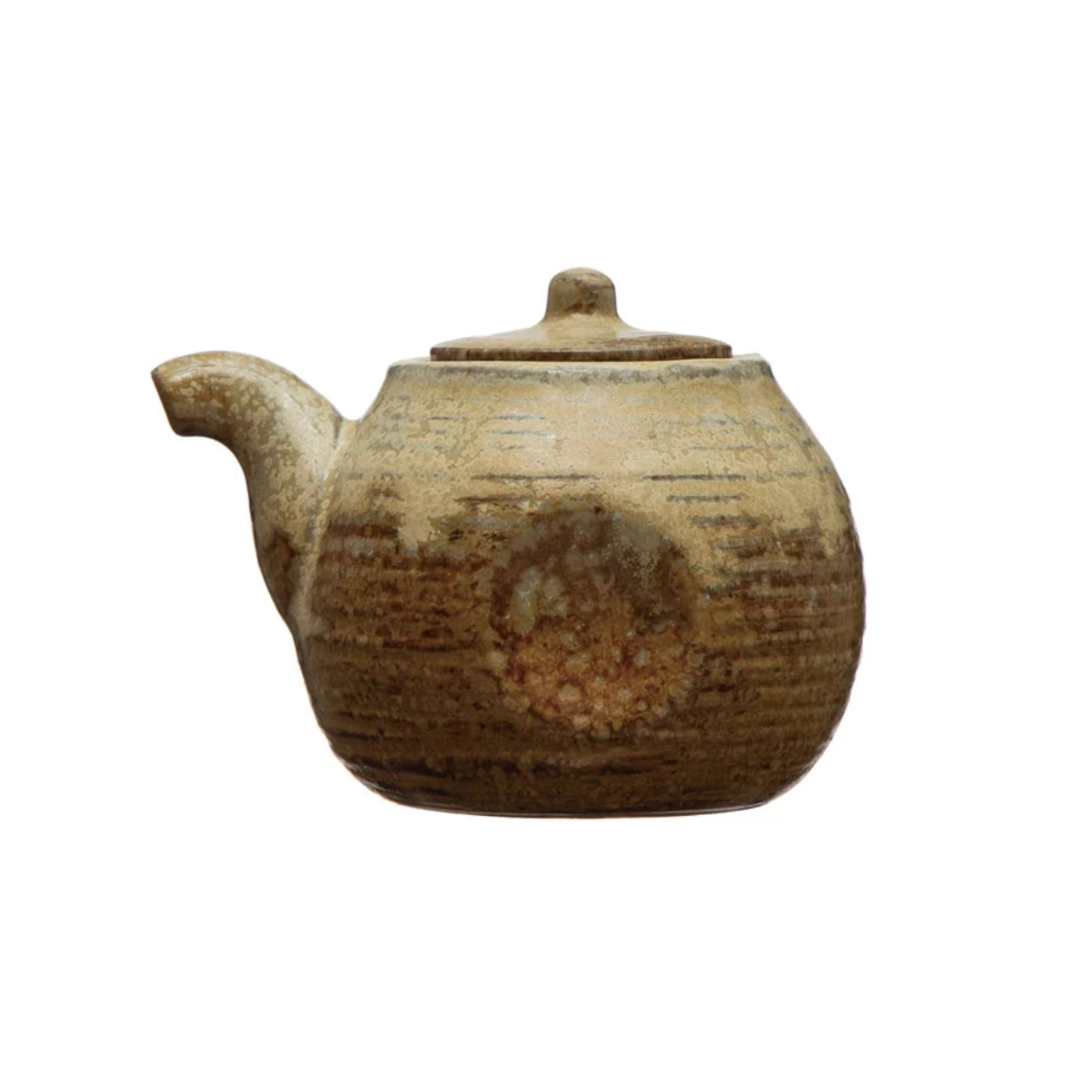 Stoneware Teapot Creamer