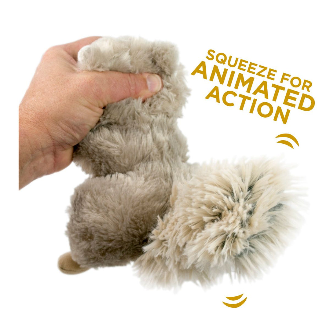 Animated Squirrel Dog Toy