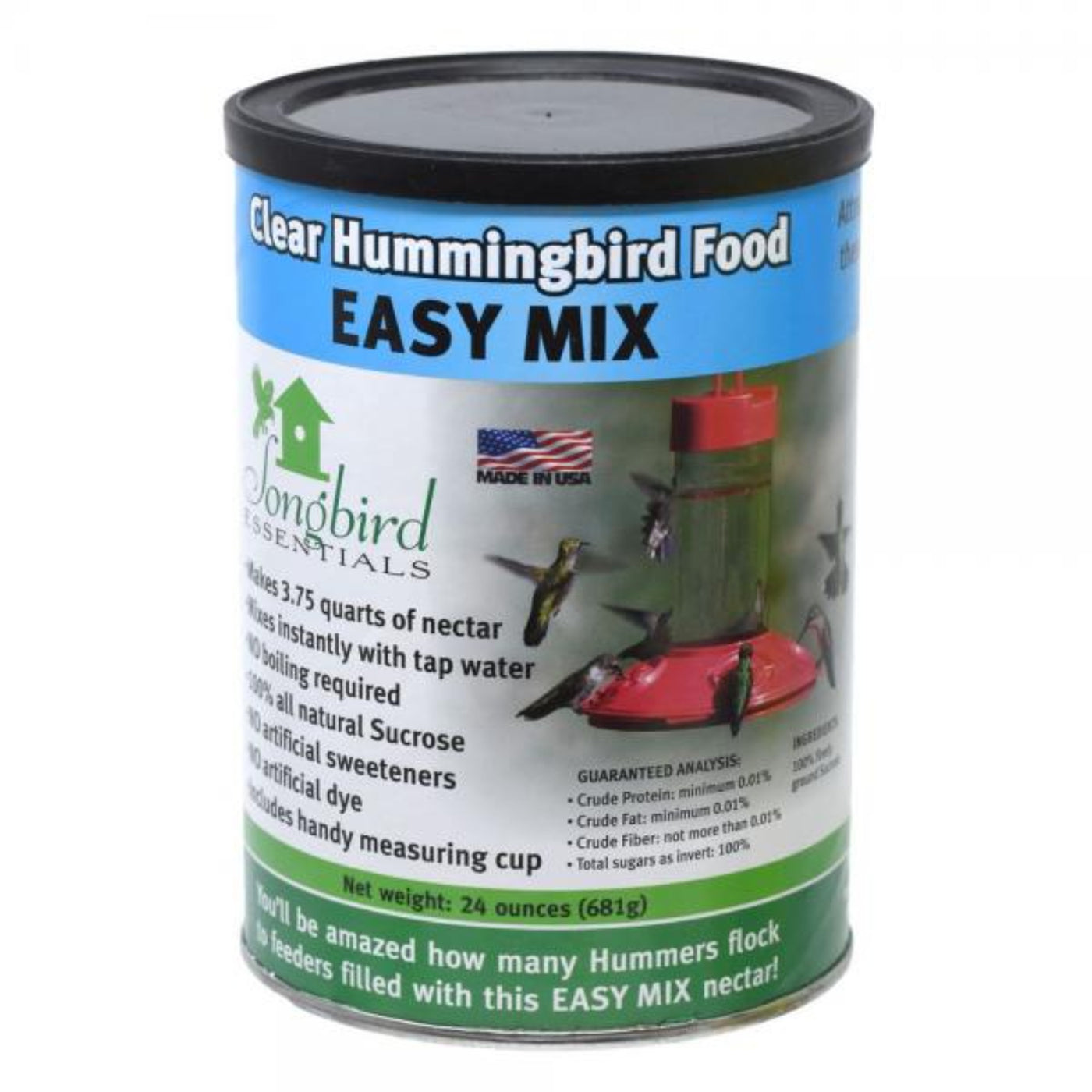 Clear Hummingbird Nectar Mix - 24 oz