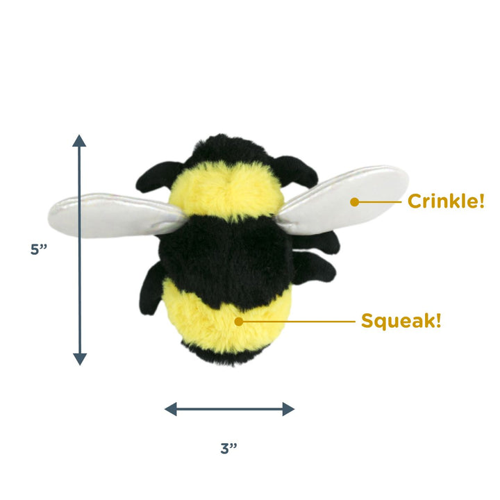 Squeaky Bee Dog Toy