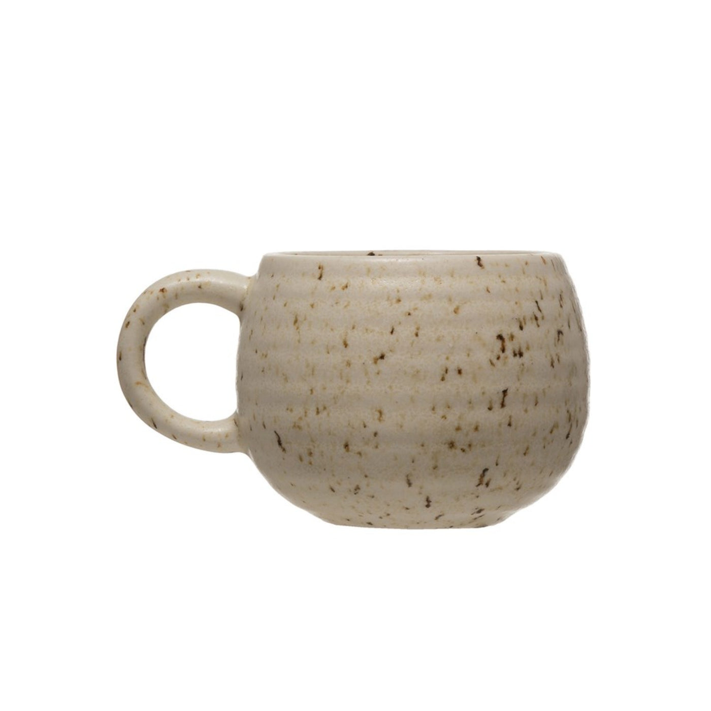 Speckled Round Stoneware Mug
