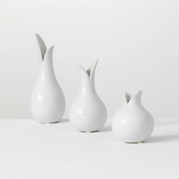 White Bud Vase