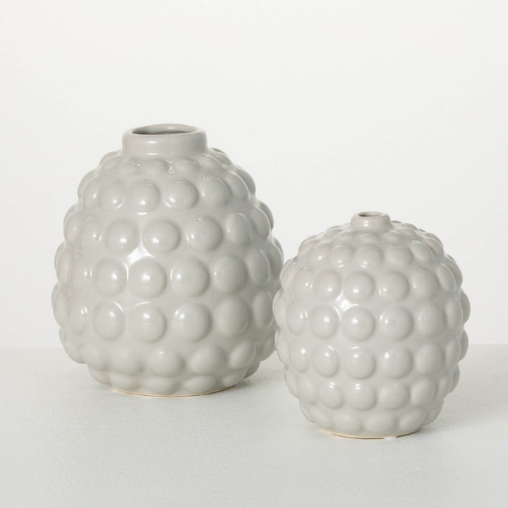 Hobnail Ellipse Vase