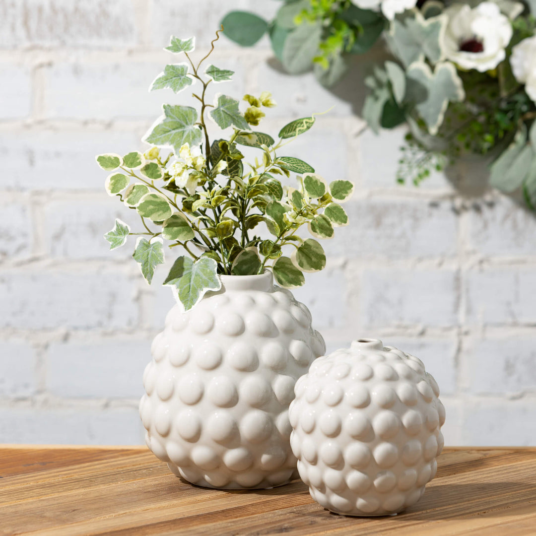 Hobnail Ellipse Vase