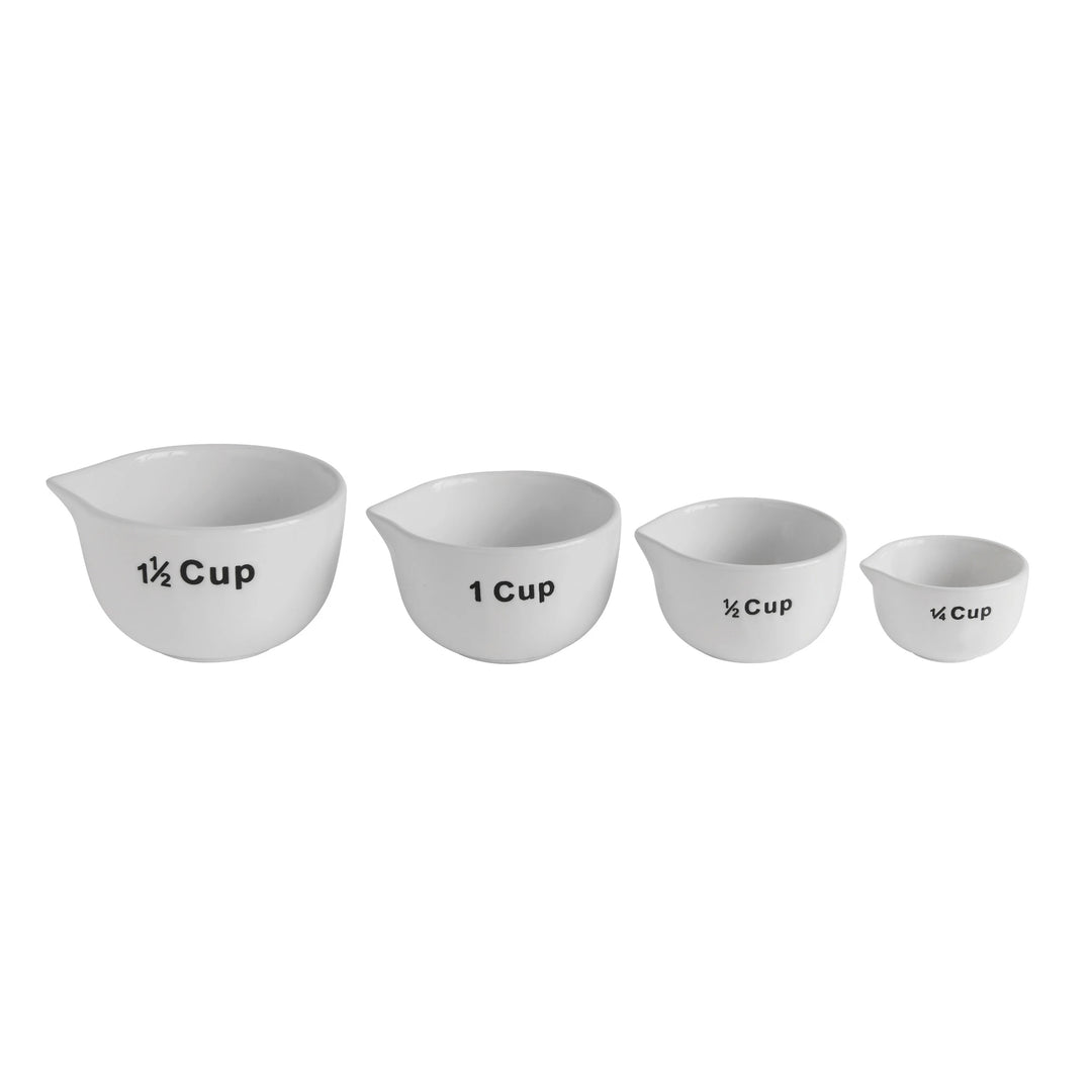 Simple Stoneware Measuring Cup Set