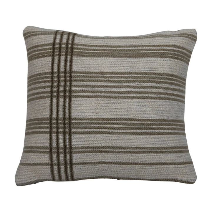 Striped Jacquard Pillow