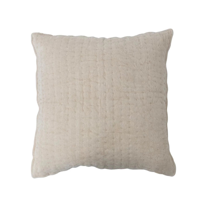 Kantha Stitch Pillow