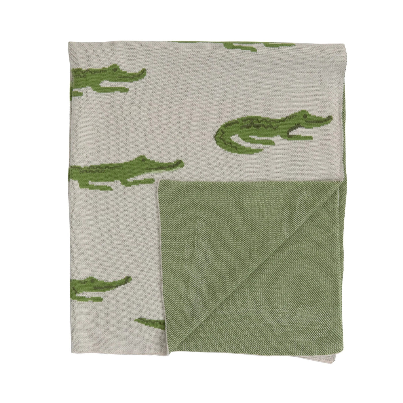 Alligator Baby Blanket