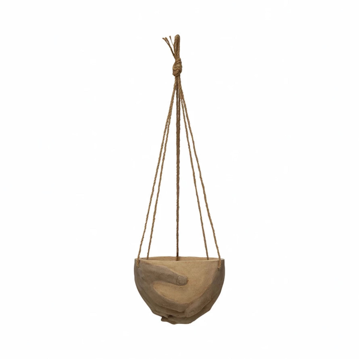 Hands Holding Hanging Planter