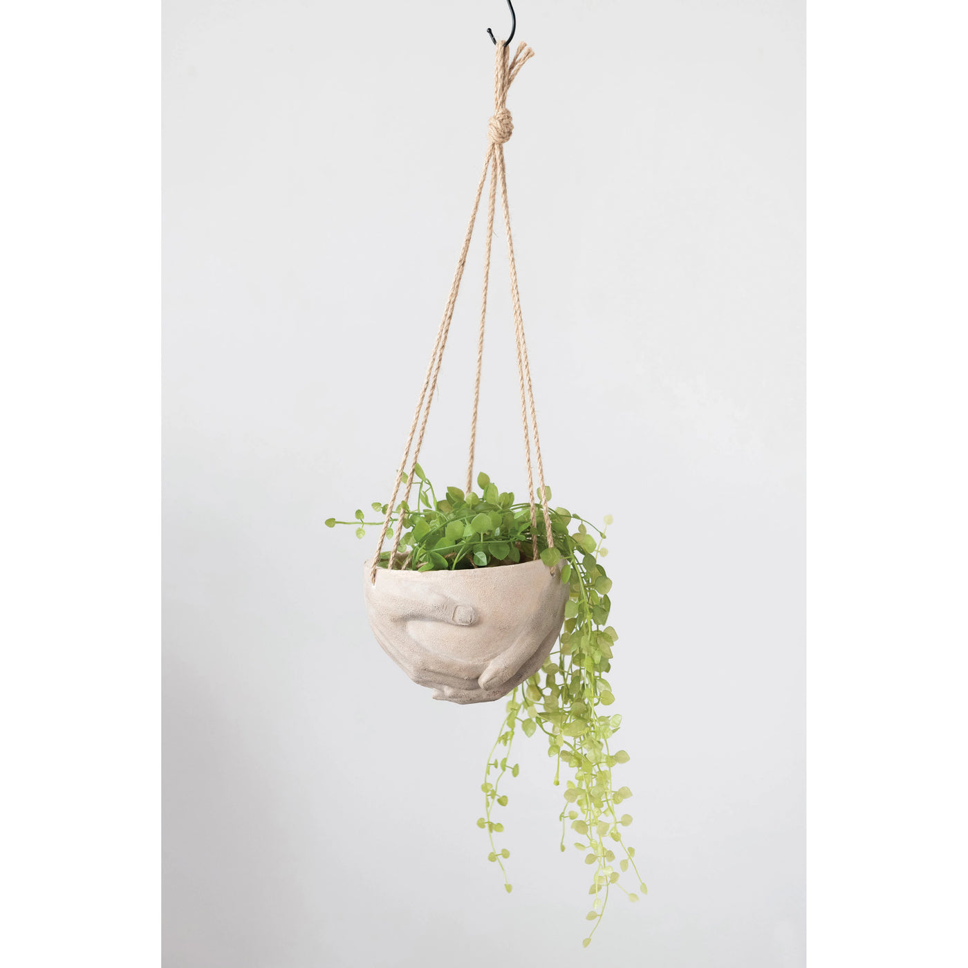 Hands Holding Hanging Planter