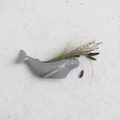 Whale Wall Planter