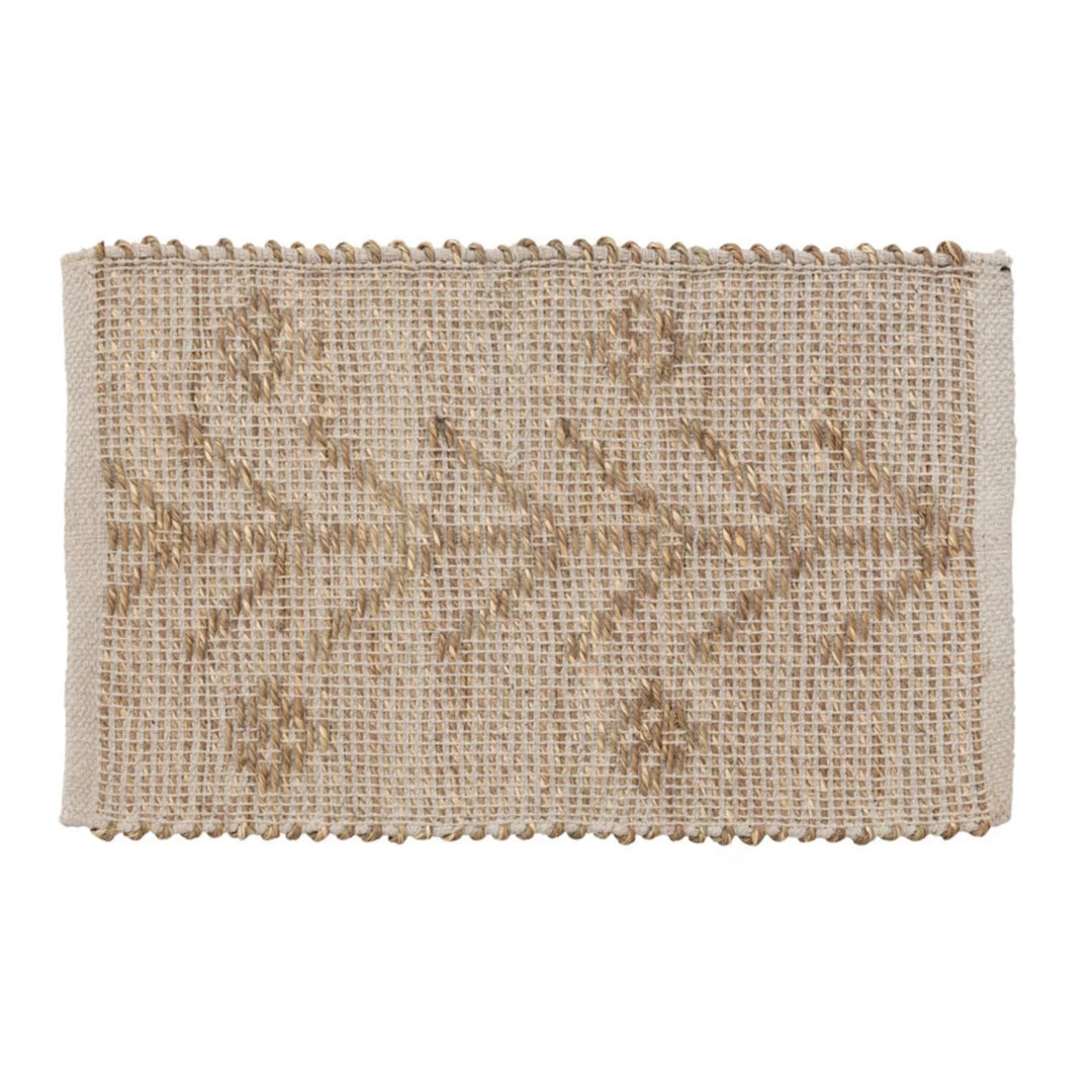Two Sided Hand Woven Seagrass Placemat