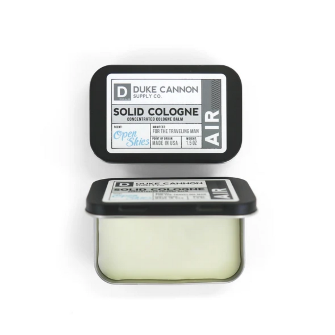 Open Skies Solid Cologne Tin