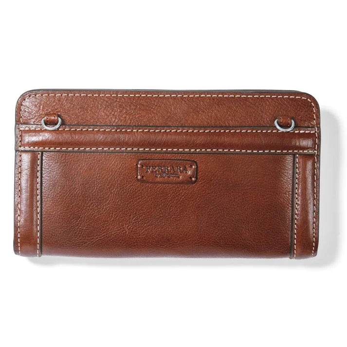 Brighton - Ferrara Woven Zip Around Wallet