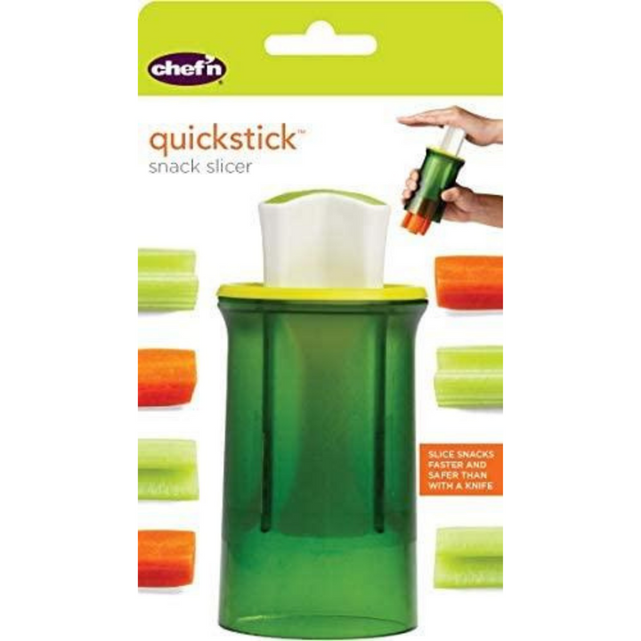 QuickStick Green Plastic Veggie Slicer