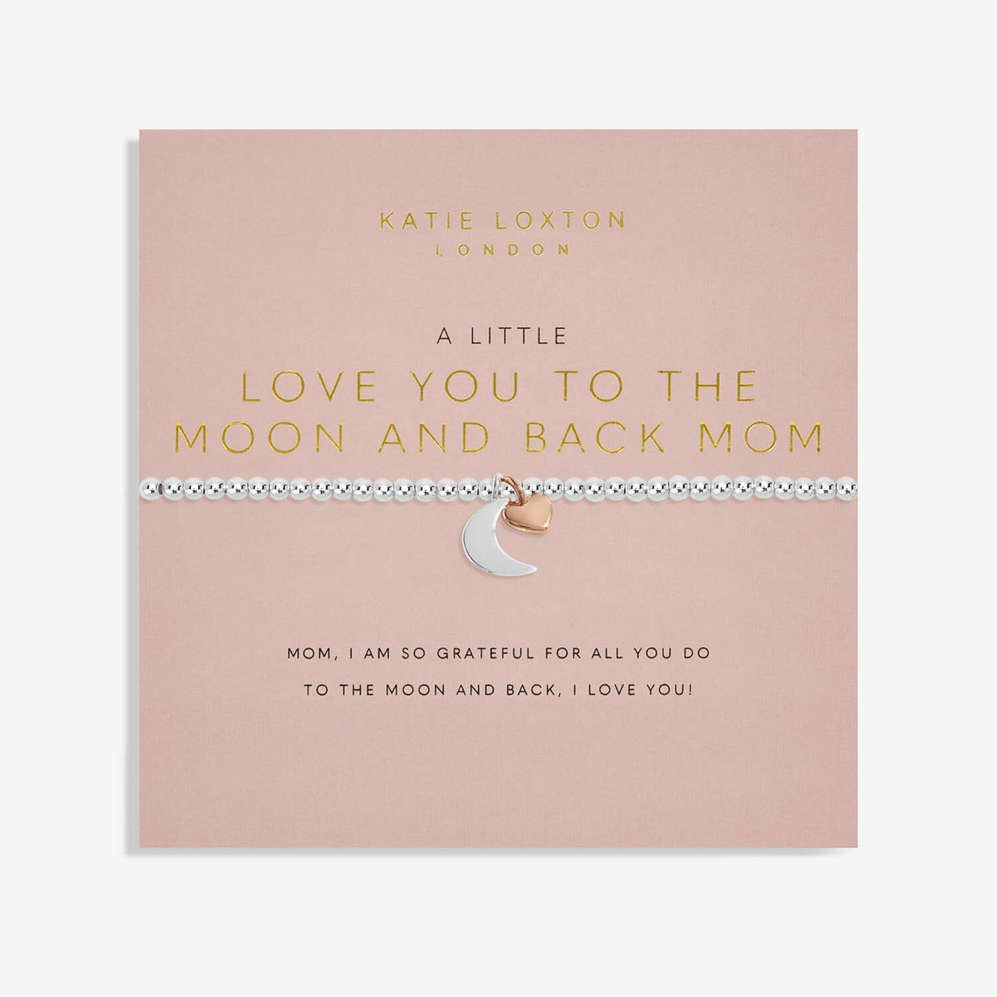 Love You To The Moon And Back Mom Bracelet