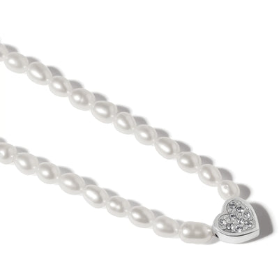 Brighton - Meridian Zenith Heart Pearl Necklace