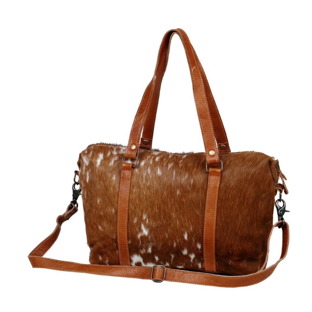 Myra Leather Lust Mini Duffle Bag