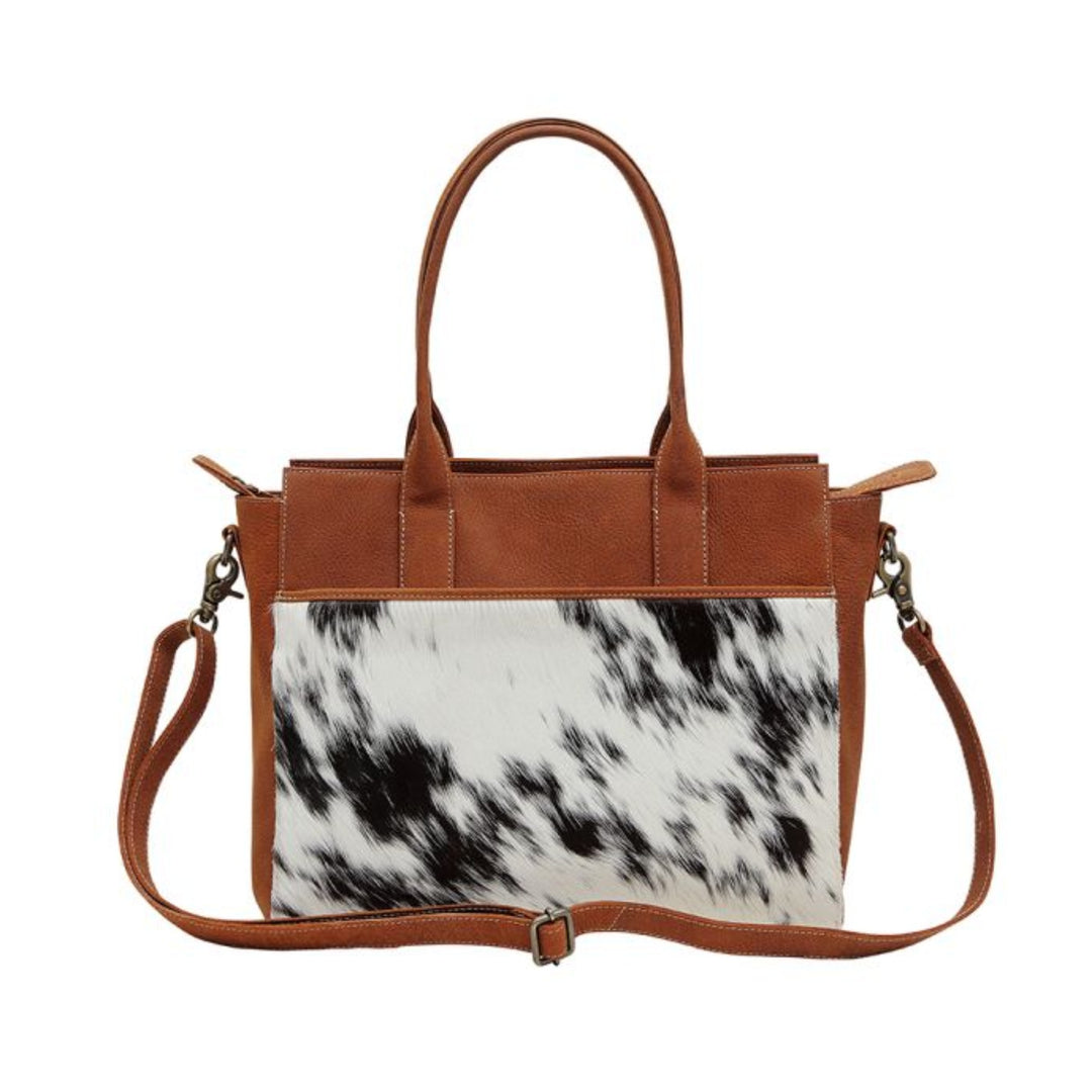 Myra Cognoscent Leather & Hairon Bag
