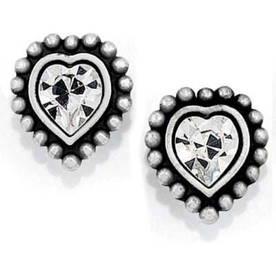 Brighton - Shimmer Mini Heart Post Earrings