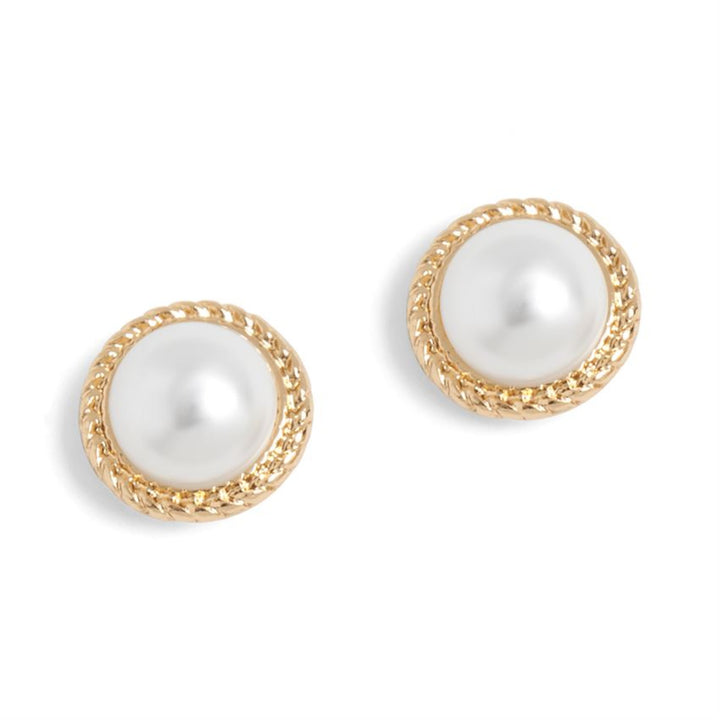 Roped Pearl Earrings
